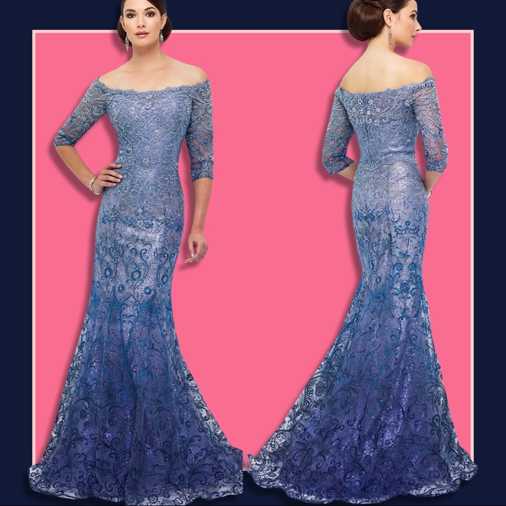 🍃🌸 Ombré Ivonne D Evening Gown
NWT Size 20 🌸🍃